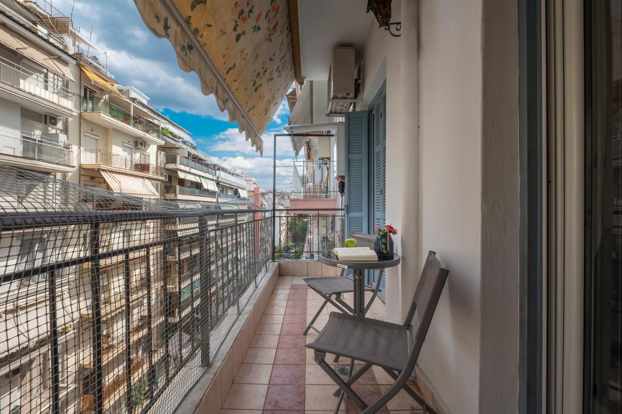 Estia Thessaloniki Apartment, Cozy, Spacious, Sunny, 2 Rooms-5 Beds Экстерьер фото